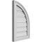 Ekena Millwork Quarter Round Top Right Surface Mount PVC Gable Vent w/ 2"W x 2"P Brickmould Sill Frame, 14"W x 22"H GVPQR14X2203SF - alternate 3